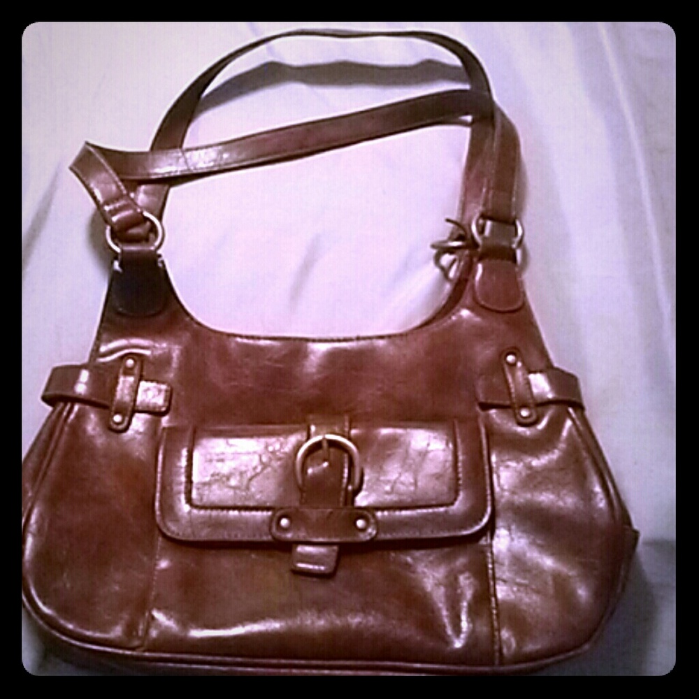 Brown handbag